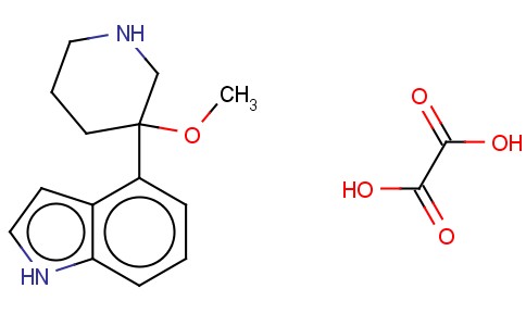 4-(3-METHOXYPIPERIDIN-3-YL)-1H-INDOLE OXALATE
